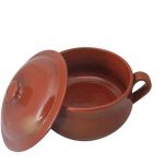 Clay Round Pot - Handmade in Italy-1504