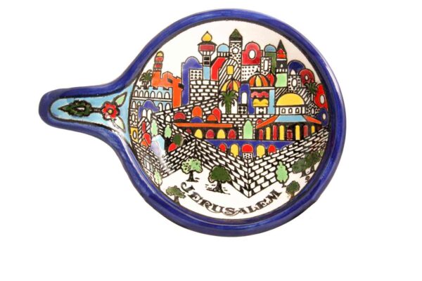 Armenian Ceramics Serving Pan-0