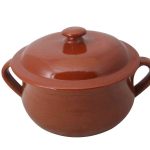 Clay Round Pot - Handmade in Italy-81