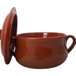 Clay Round Pot - Handmade in Italy-84